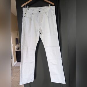 Men's Banana Republic white jeans